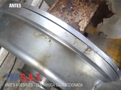 ANTES Y DESPUÉS - BOMBA CENTRÍFUGA CALEFACCIONADA