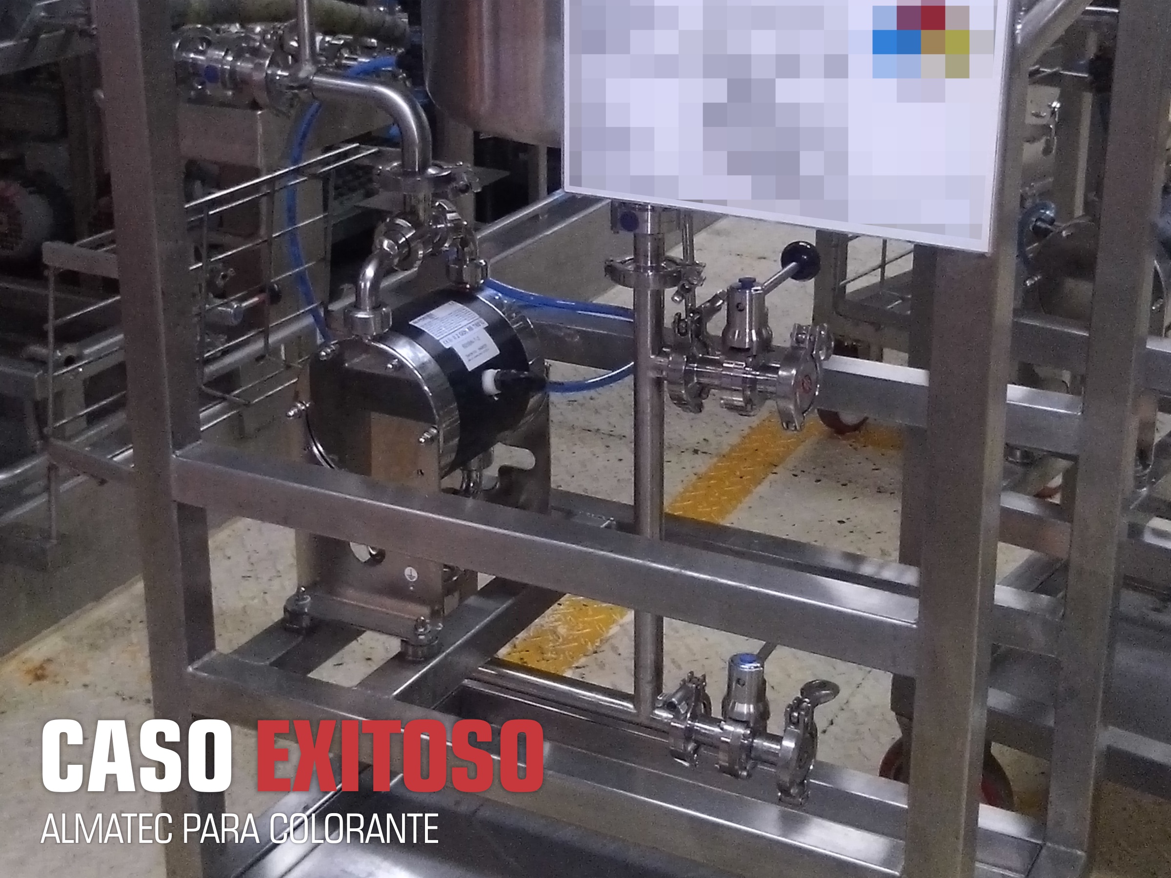 CASO EXITOSO – ALMATEC PARA COLORANTE 