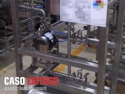 CASO EXITOSO – ALMATEC PARA COLORANTE 