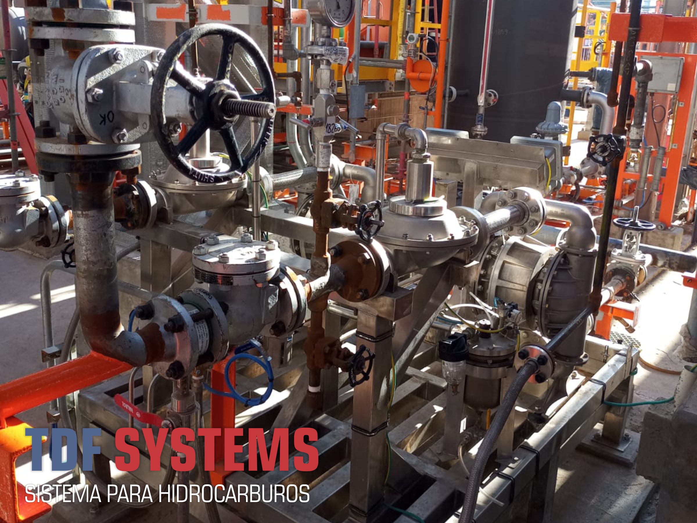 TDF SYSTEMS - SISTEMA WILDEN + ACCESORIOS PARA HIDROCARBUROS